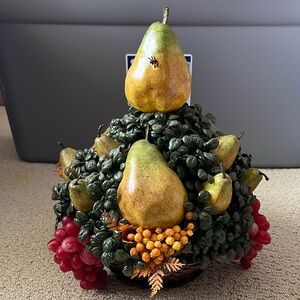 Artificial fruit basket